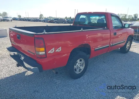 2000 Chevrolet Silverado 1500 Ls from USA, damaged, VIN 1GCEK14T5YE354010